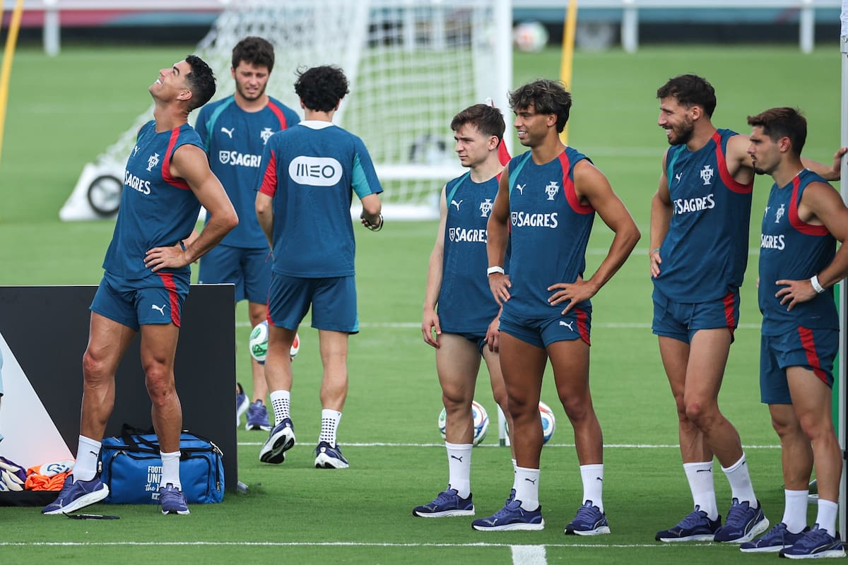Portugal interrumpe su preparación ante Colombia por alerta de tormenta