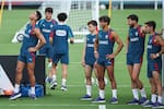 Portugal interrumpe su preparación ante Colombia por alerta de tormenta
