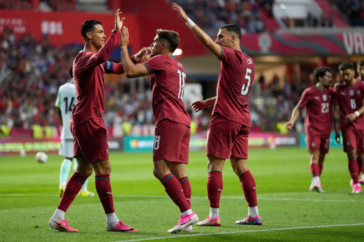 Cristiano Ronaldo quiere guiar a Portugal a su primer título Mundial. //Foto, AP: Armando Franca