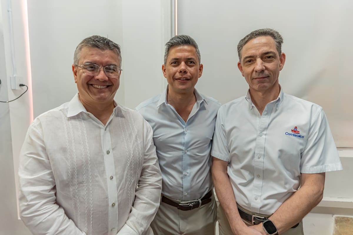 Luis Eduardo Jiménez, Raúl Pérez Tatis y Jaime Trucco del Castillo.