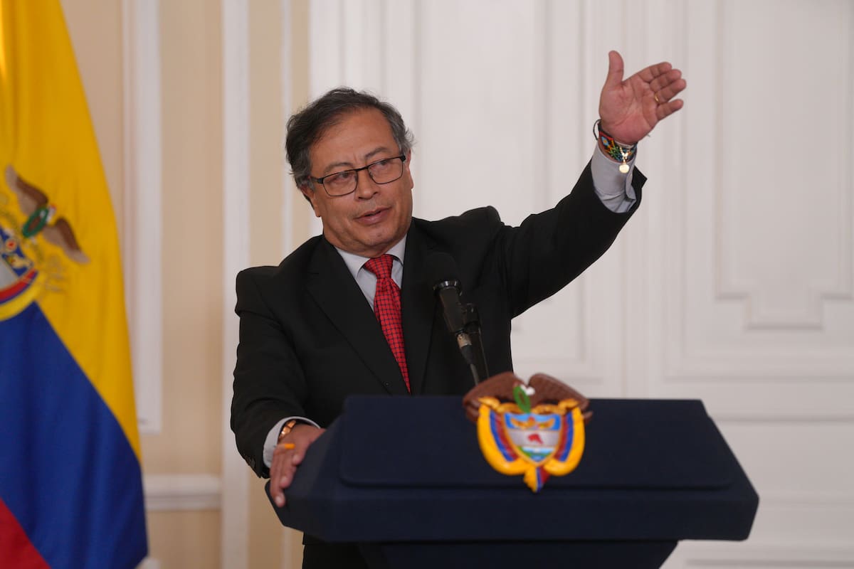 Expresidente Gustavo Petro. // Foto: Juan Diego Cano y Andrea Puentes - Presidencia (Colprensa)