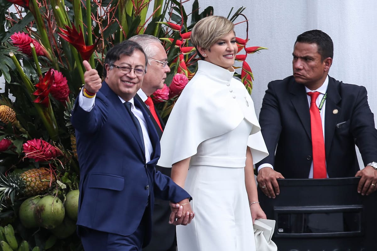 El cambio en la familia de Gustavo Petro que sorprendió al país. // Foto: Colprensa - Camila Díaz.