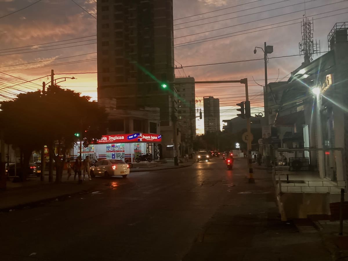 Postal del barrio Pie de la Popa en Cartagena. // Juan Ramos