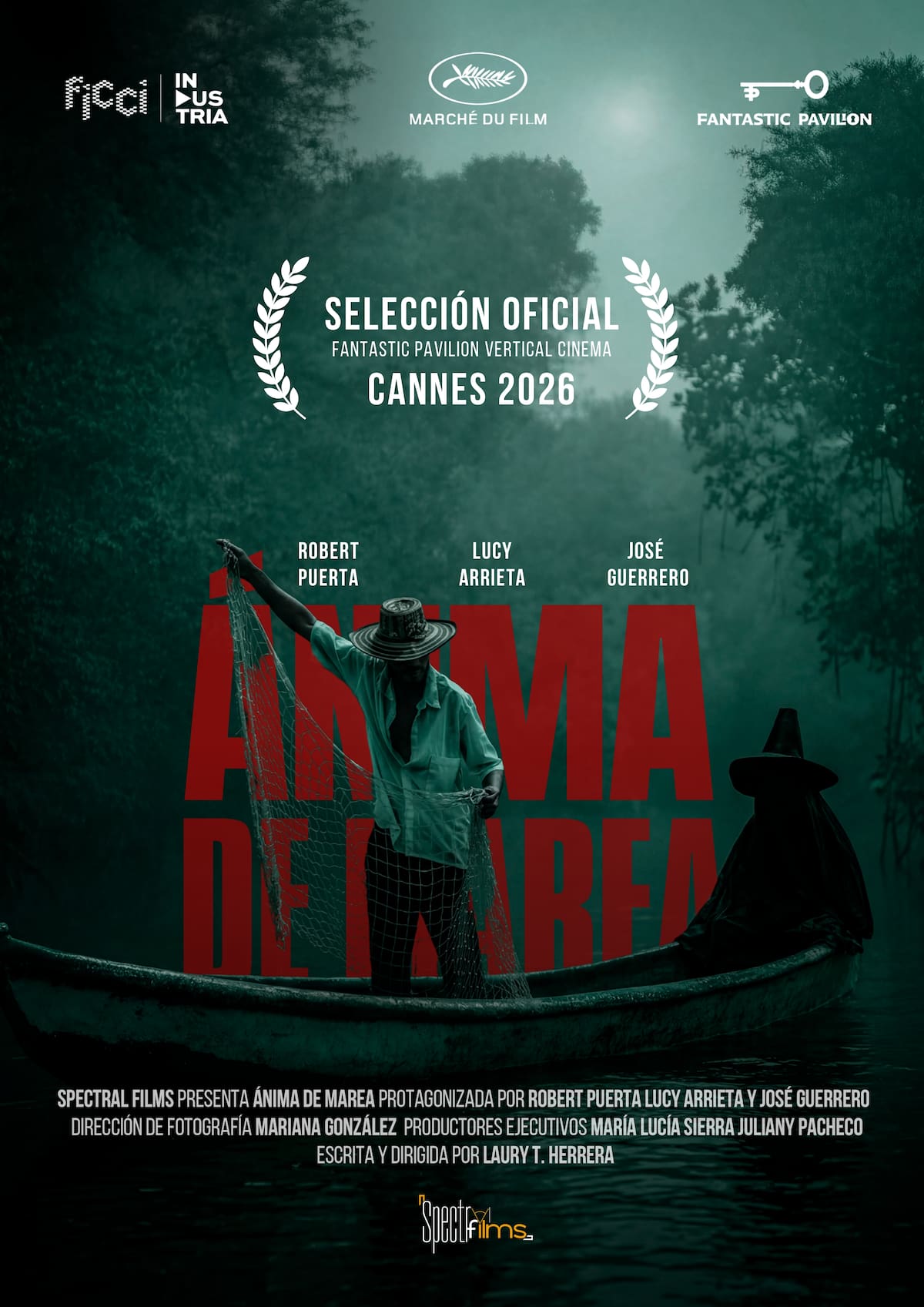 Póster oficial de “Ánima de Marea”. // Foto: cortesía de del Labcom de la UTB.