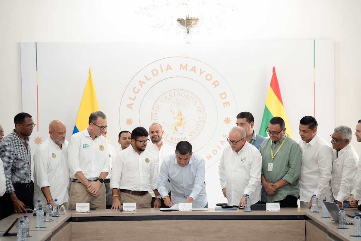 En la concertación ambiental fueron aprobados objetivos de calidad y medidas para la regulación de la emisión de ruido y ruido ambiental // Cortesía: Alcaldía de Cartagena.
