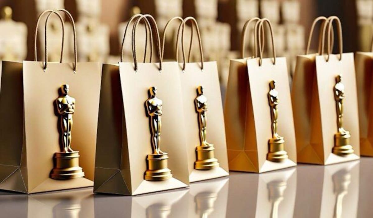 Esto es lo que contiene la bolsa de regalo de los Premios Óscar 2025. //Foto: tomada de Internet.