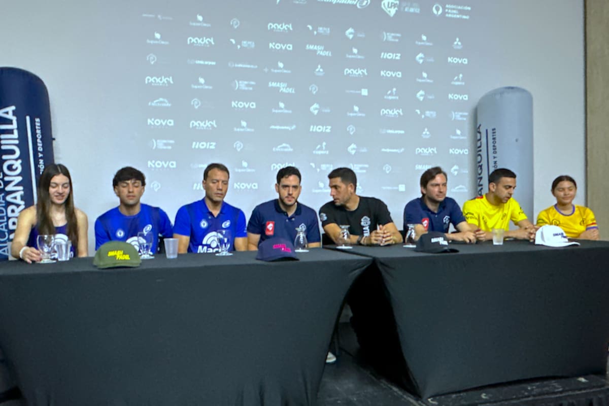 Colombia y Argentina se enfrentan por los cuartos de final de la America Padel Cup