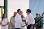 Esto dijo el presidente De la Espriella al entregar un colegio nuevo en el Atlántico
