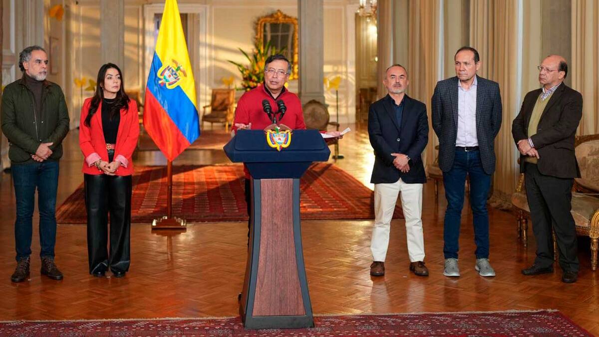Presidente de Colombia, Gustavo Petro. // Foto: cortesía de Presidencia