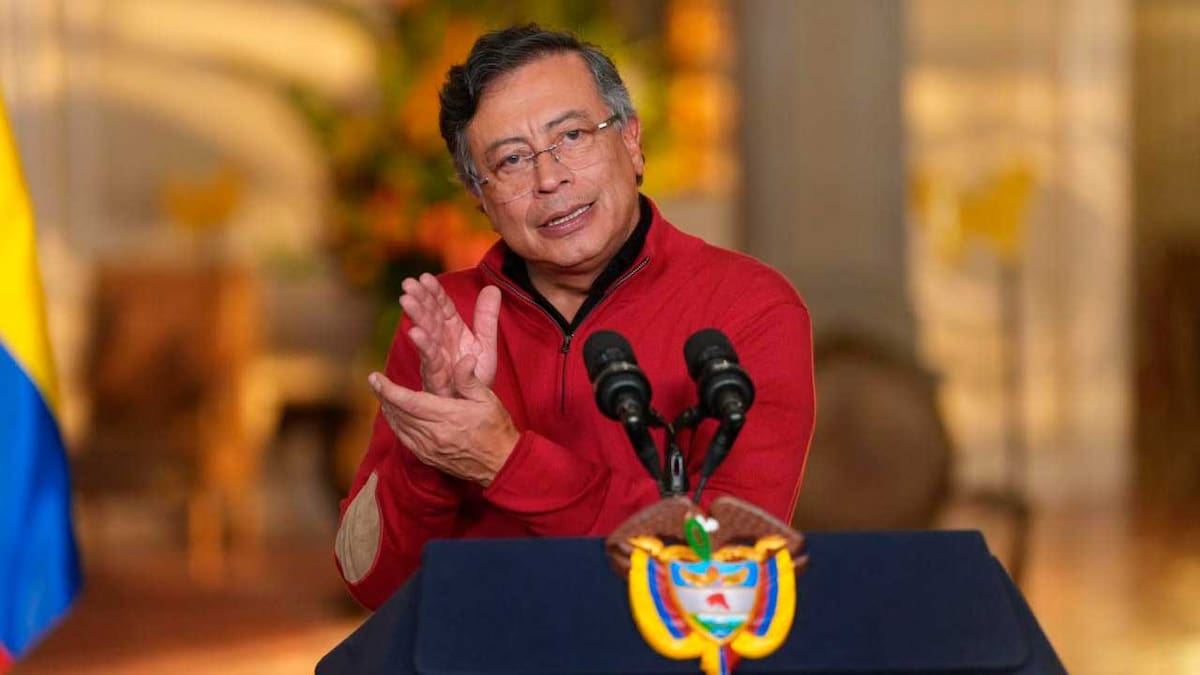 El presidente Gustavo Petro convocó a movilización nacional para defender el salario vital. // Foto: cortesía de Presidencia