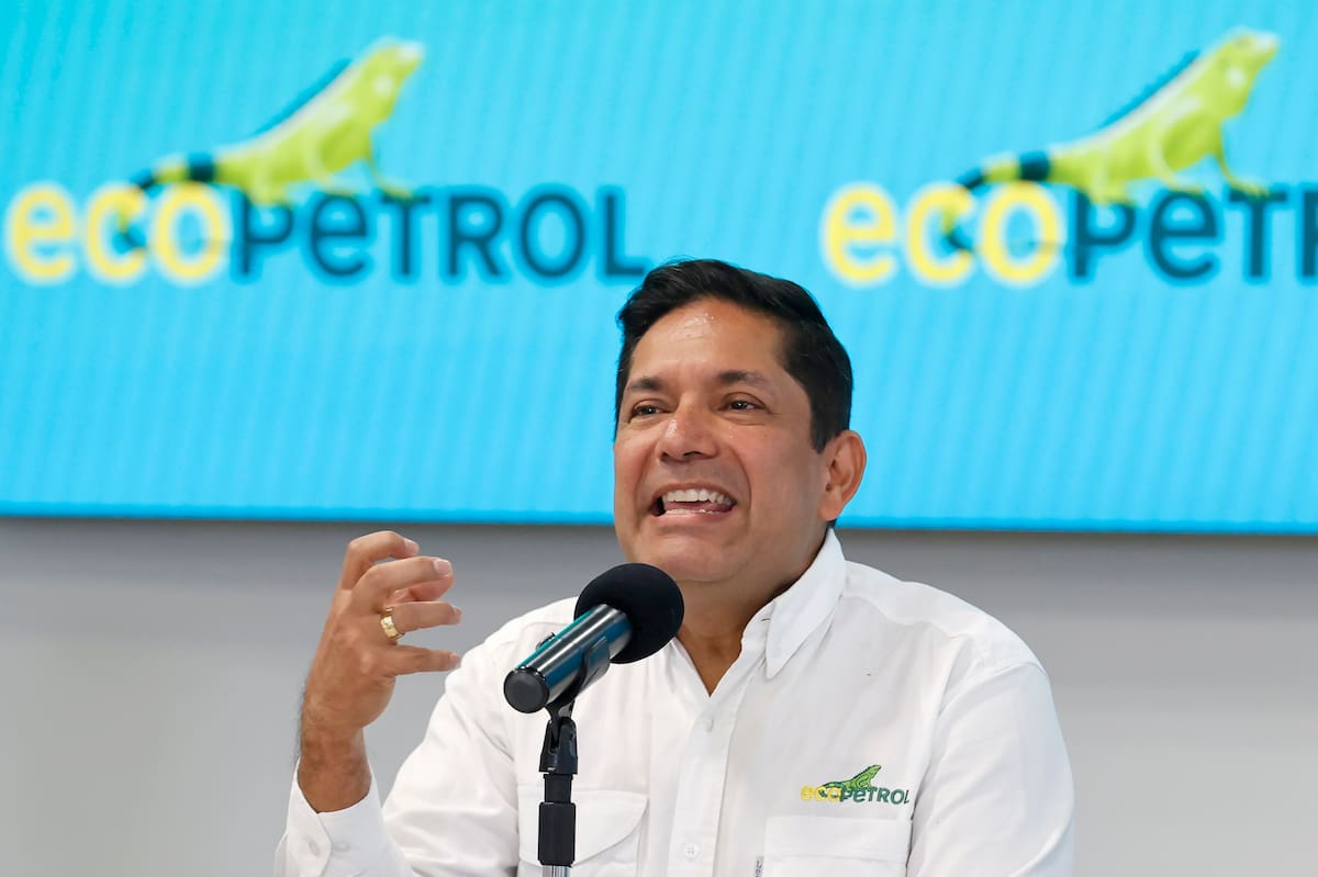 El presidente encargado de la estatal colombiana Ecopetrol, Juan Carlos Hurtado Parra. // EFE - Mauricio Dueñas Castañeda.