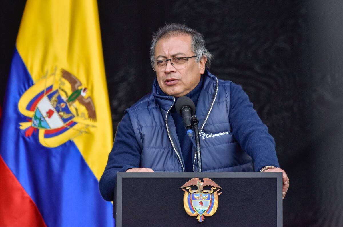 El presidente de Colombia, Gustavo Petro Urrego. // Colprensa - Catalina Olaya.