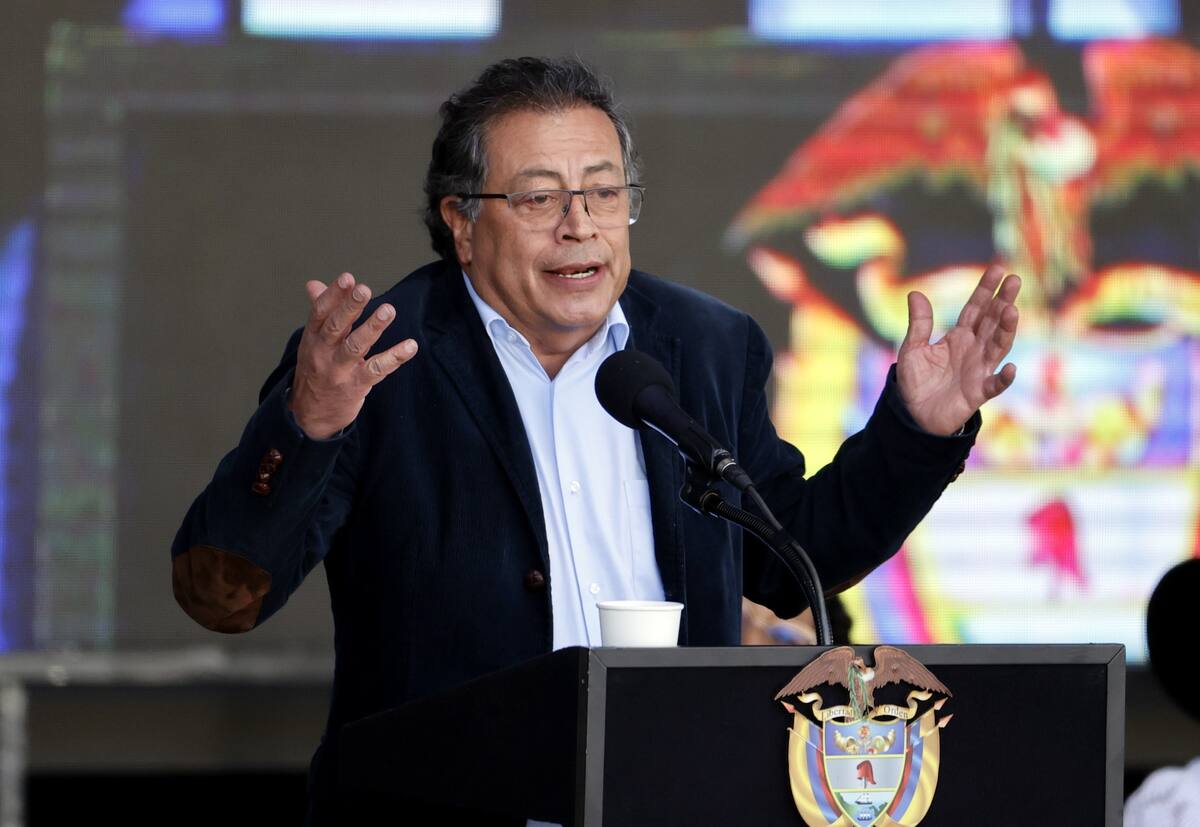 Gustavo Petro, presidente de Colombia. // Foto: cortesía