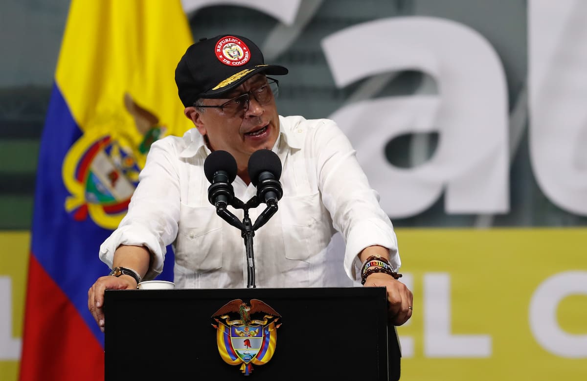 Presidente Petro fue denunciado ante la OEA y la Cidh por amenazar a las instituciones. Foto: Agencia EFE