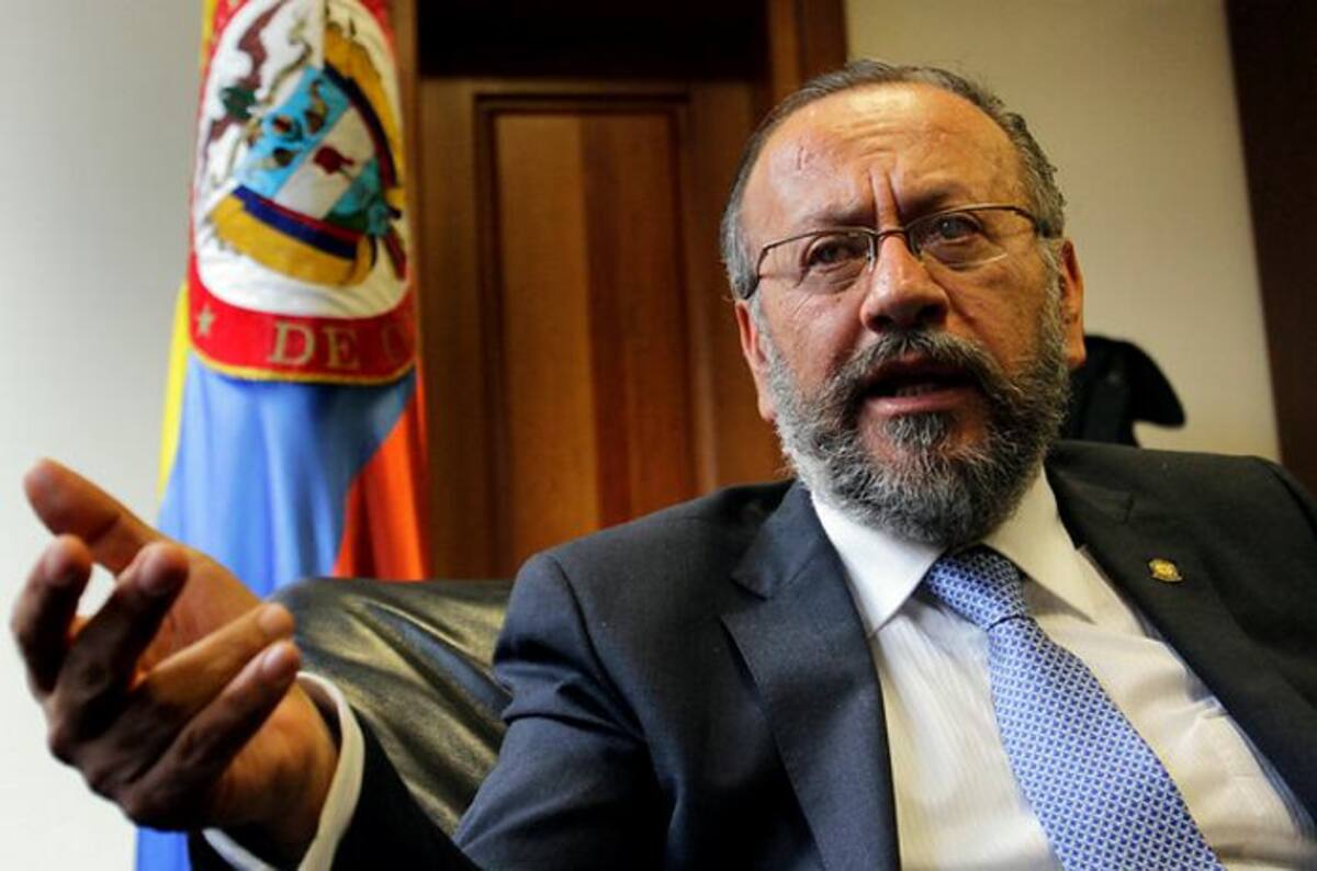 Gustavo Gómez, expresidente del Consejo de Estado. COLPRENSA