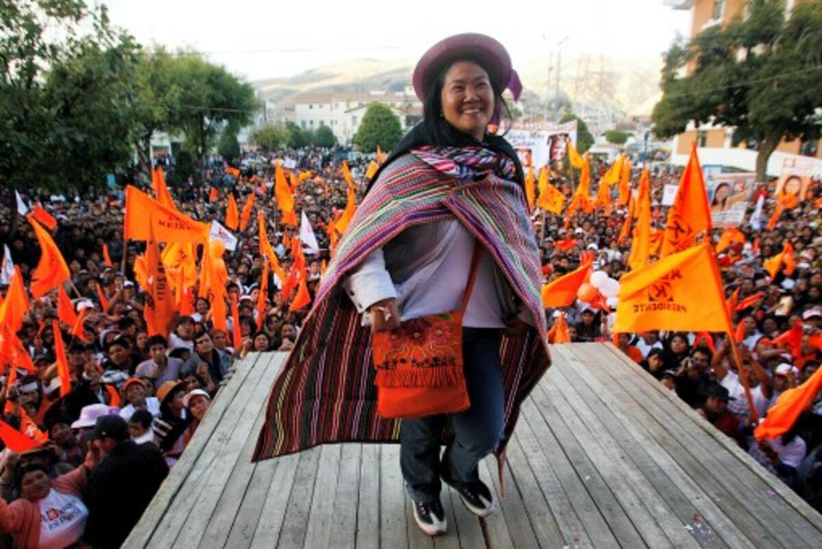 Jeiko Fujimori, aunque aún es primera, pierde ventaja en la última encuesta. ARCHIVO