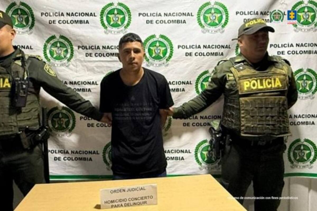 Capturan a presunto sicario de la banda ‘Los del Lindero’ por 8 asesinatos