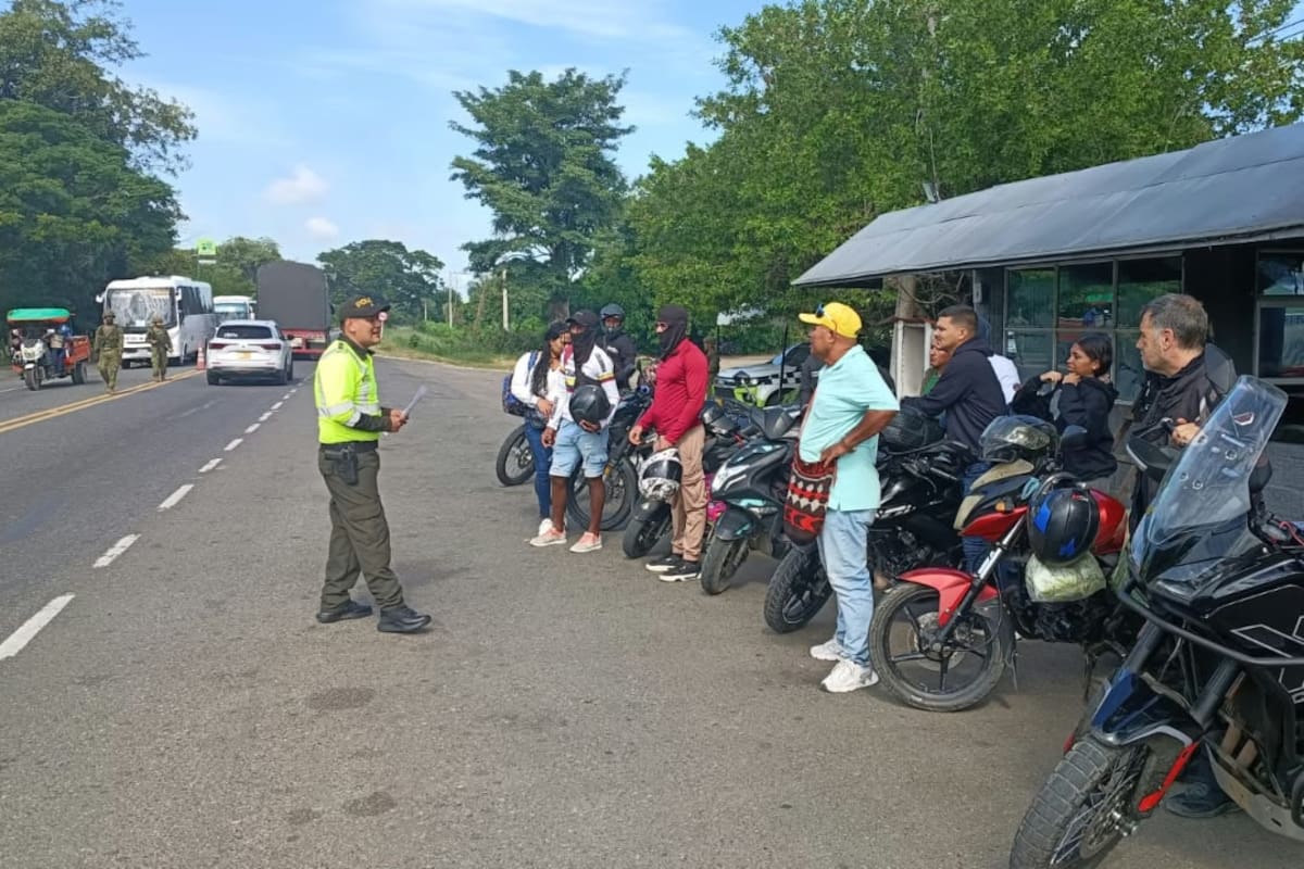 ¡Ojo, motociclistas! El llamado para evitar accidentes en las carreteras de Bolívar