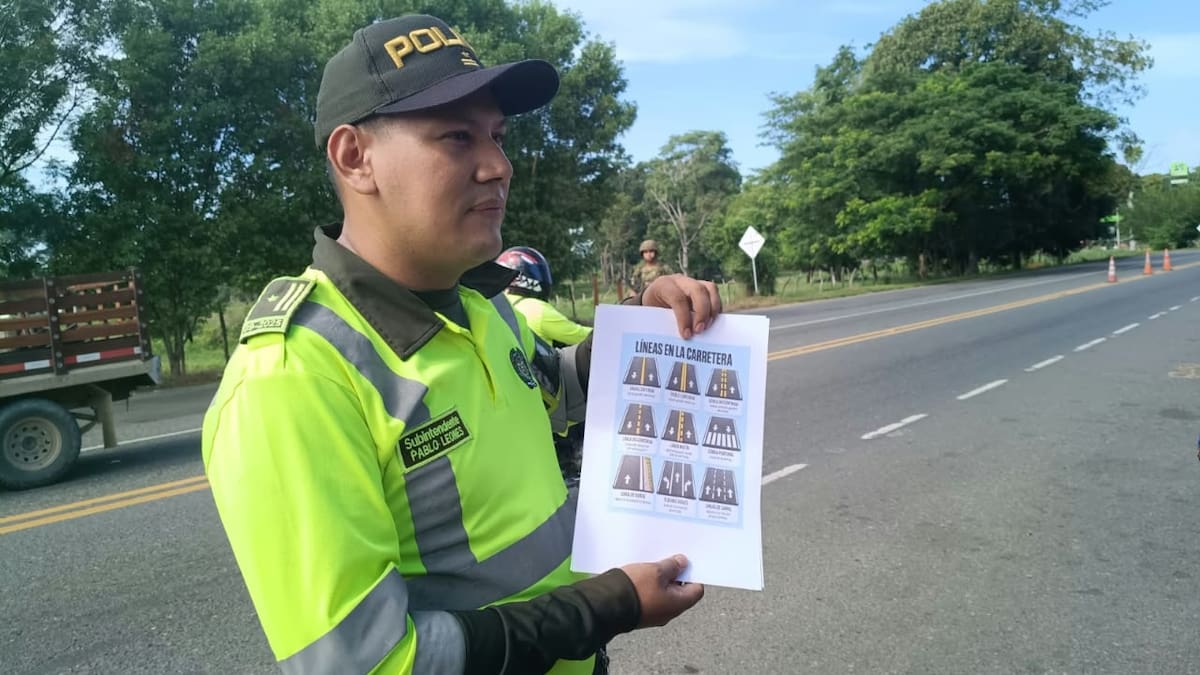 Las autoridades hicieron énfasis en la importancia de evitar maniobras peligrosas y conducir con responsabilidad. //FOTO: POLICÍA.