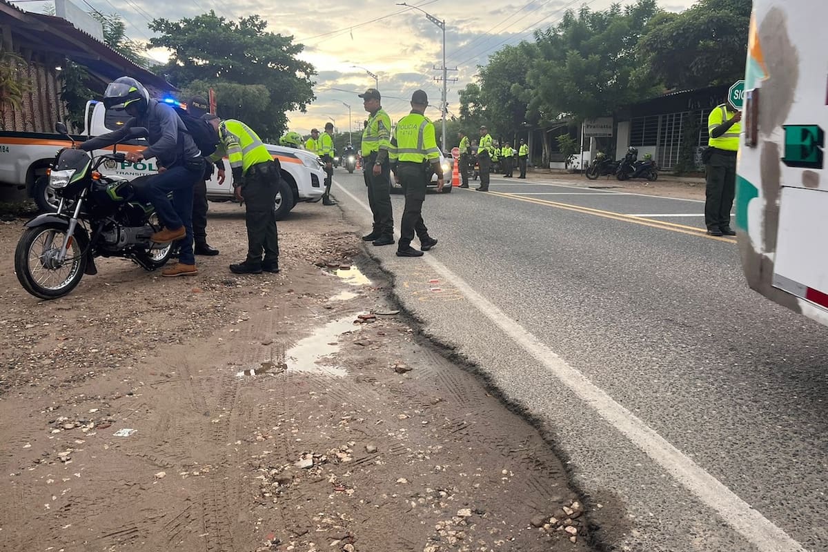 ¡Ojo conductores! Habrá 11 puntos de controles viales en el Atlántico