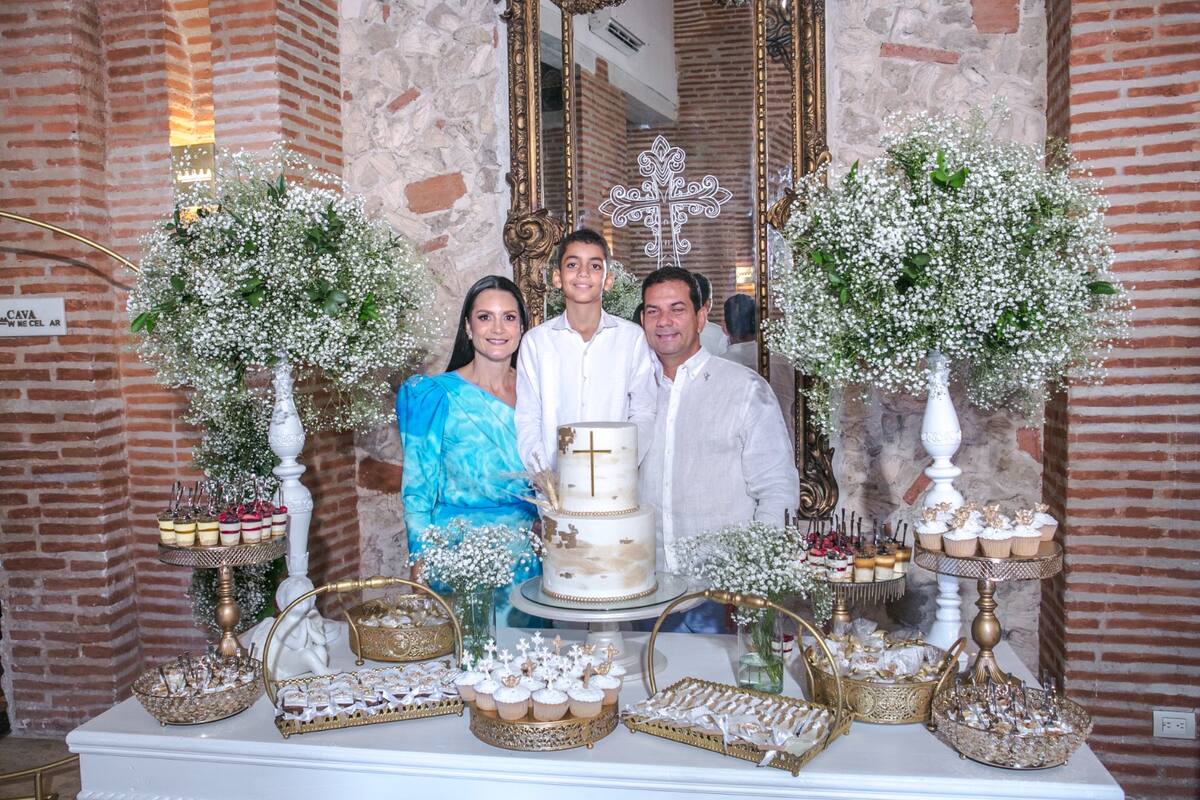 Angélica Franco, Nicolás Sagbini y Antonio Sagbini. //Fotos: Cortesía.