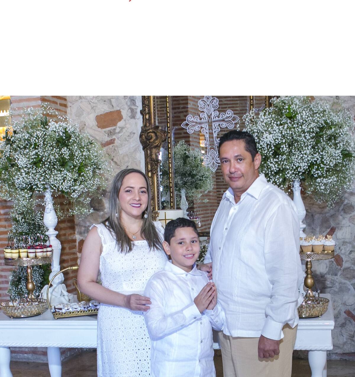 Saby Marrugo, Daniel Olarte y Jorge Olarte.