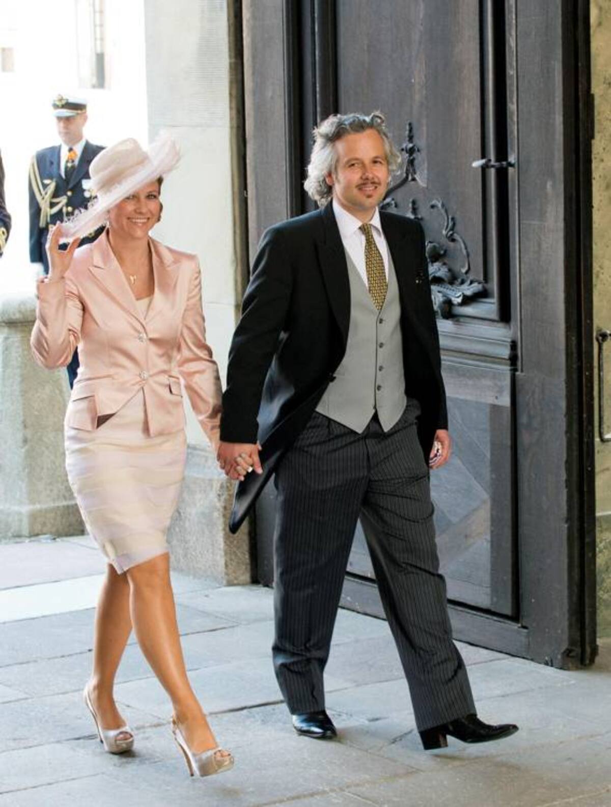 La princesa Martha Louise de y su esposo Ari Behn. AFP