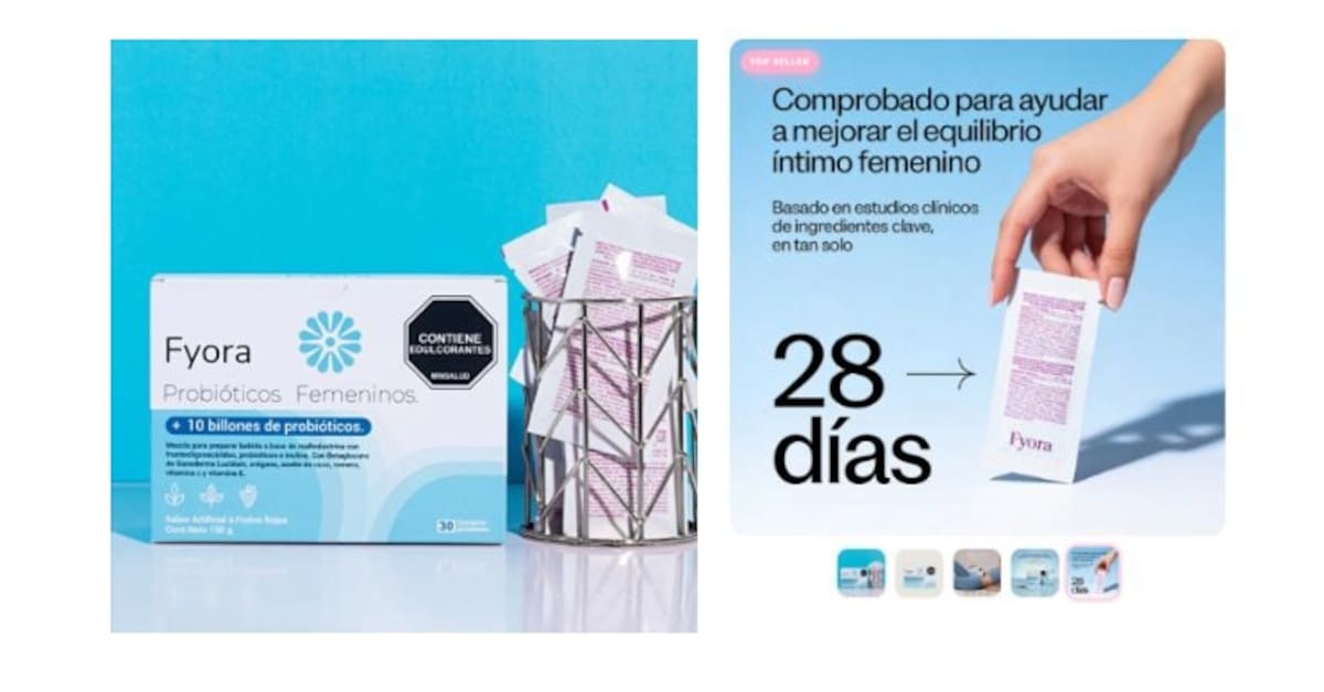 Los probióticos Fyora son uno de los productos fraudulentos de acuerdo con la alerta Invima. // Foto: Alerta Invima.