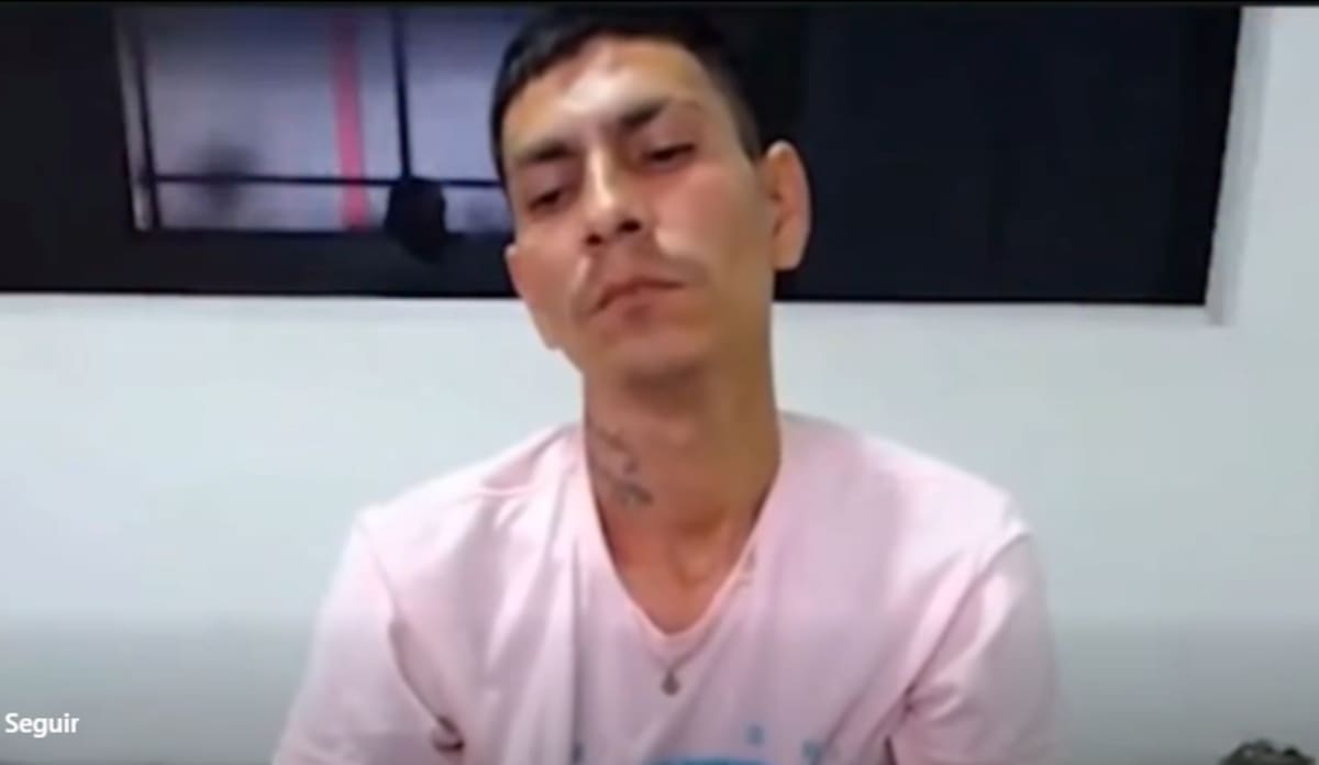 El procesado aceptó su responsabilidad por el delito de feminicidio agravado. //FOTO CAPTURA DE VIDEO DE LA FISCALÍA.