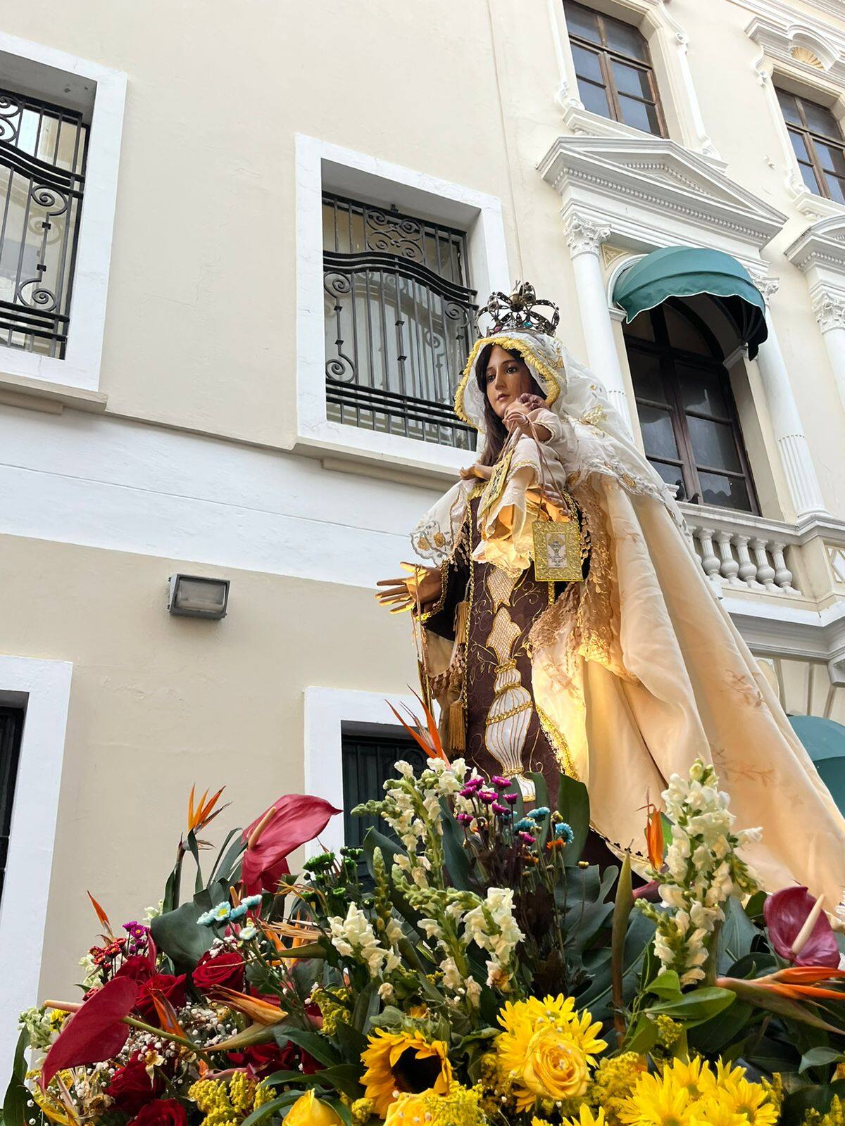 Procesión de la Virgen del Carmen. // Foto: Cortesía