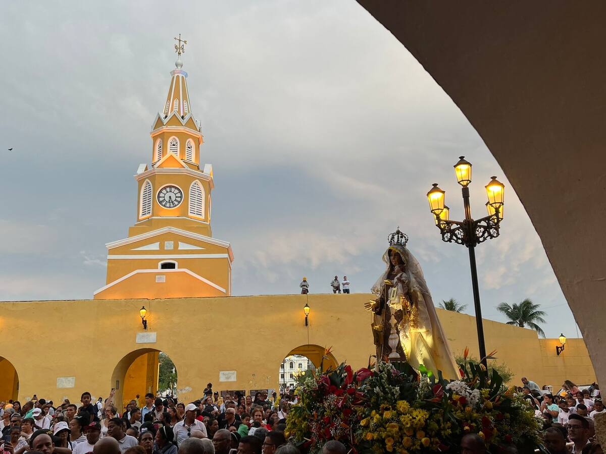 Procesión de la Virgen del Carmen. // Foto: Cortesía