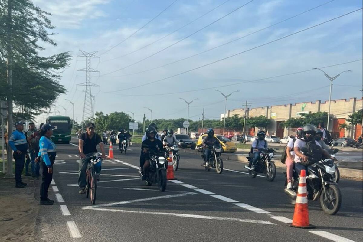 Se prohíbe el parrillero hombre en sectores priorizados de Barranquilla