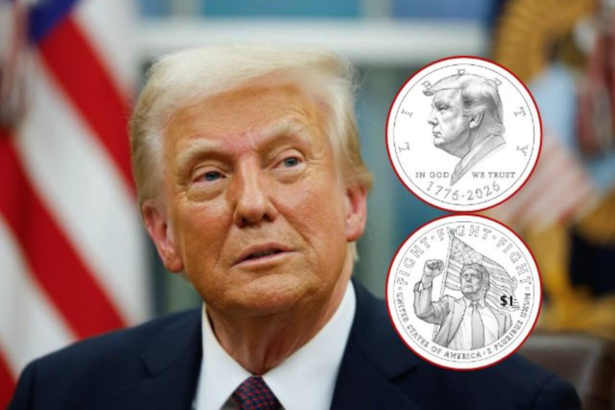 La moneda con el rostro de Donald Trump que circularía por aniversario de Estados Unidos