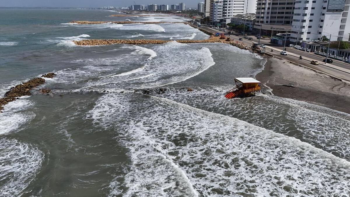 Protección Costera 2050. // Foto: cortesía - Alcaldía de Cartagena.