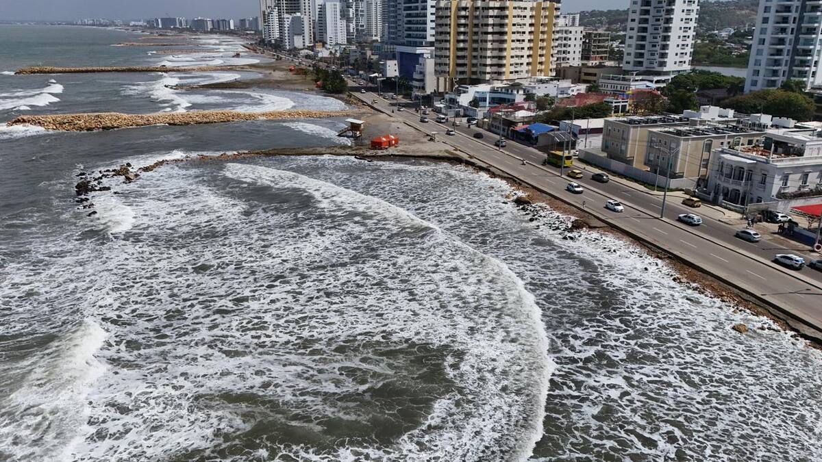 Protección Costera 2050. // Foto: cortesía - Alcaldía de Cartagena.