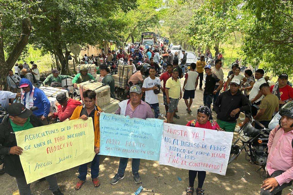 Protesta de arroceros: Se reanundan negociaciones, esto piden productores
