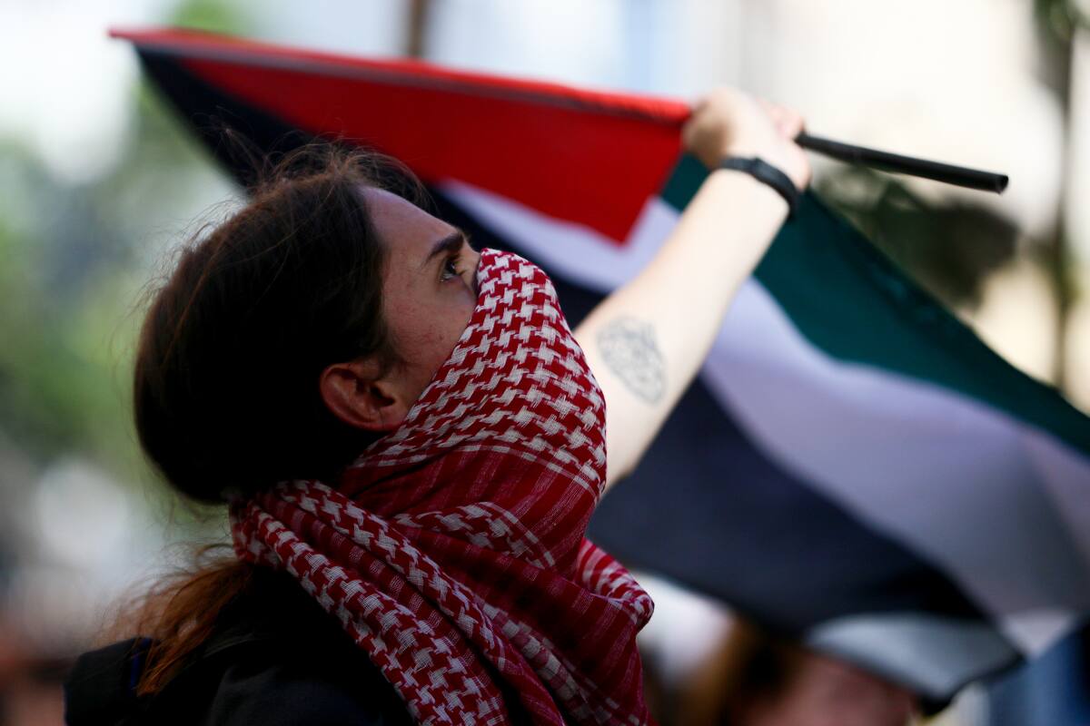 En Bogotá y otras ciudades de Colombia se prevén protestas en apoyo a Palestina tras un nuevo aniversario del genocidio en Gaza. // Foto: Colprensa.