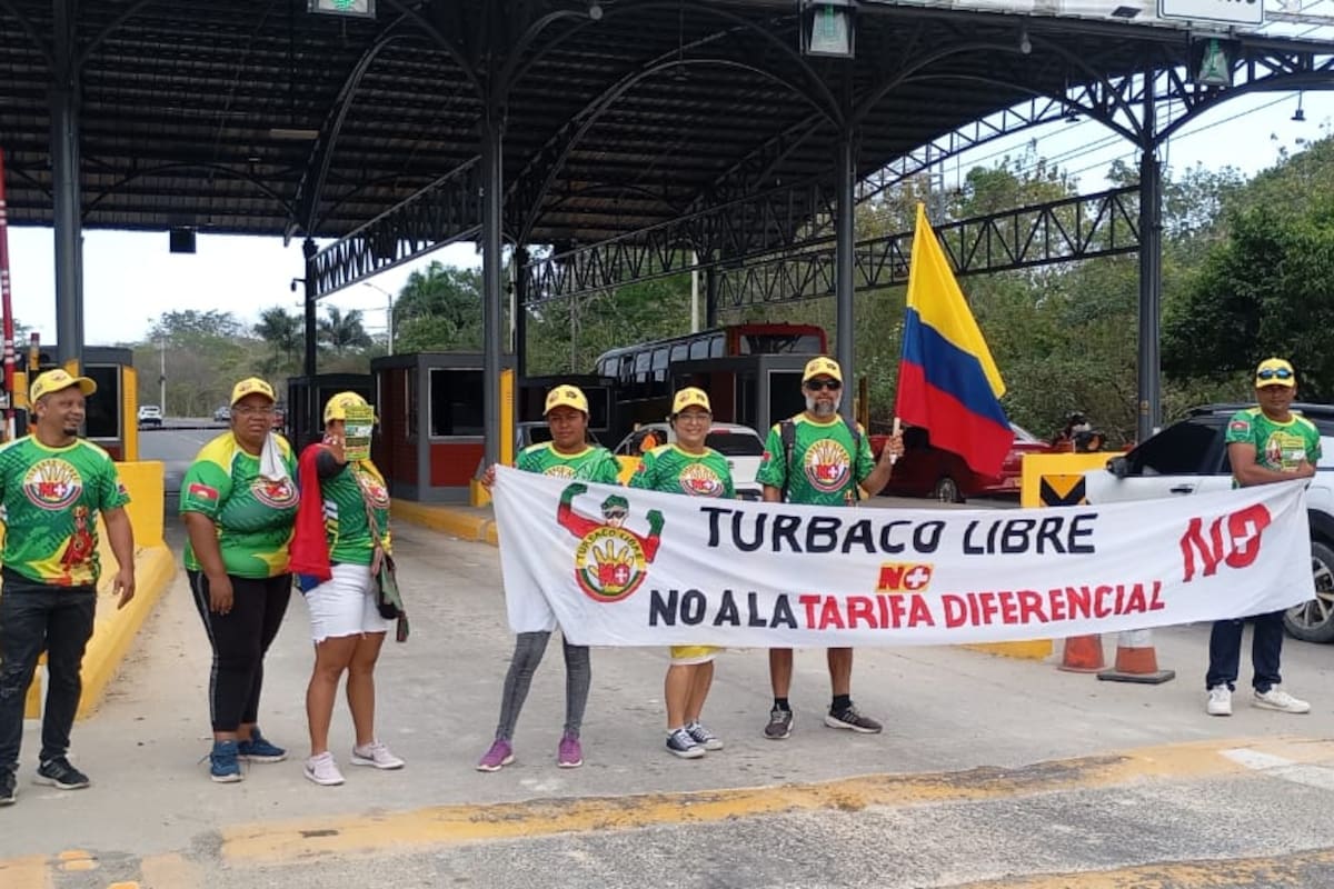 Persisten protestas en peaje de Turbaco: exigen desmonte total