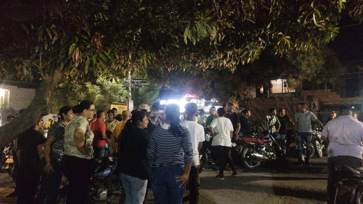Protesta en Magangué por homicidio.