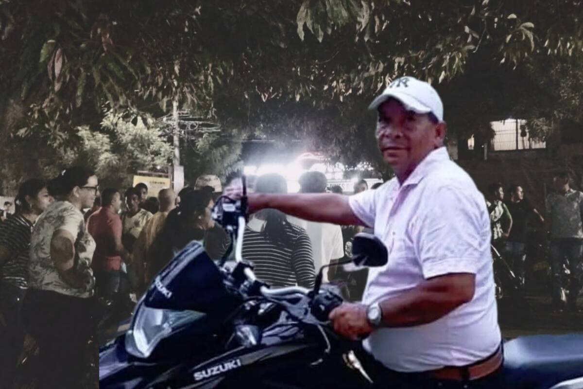 Mototaxistas protestan por asesinato de comerciante para robarle su moto