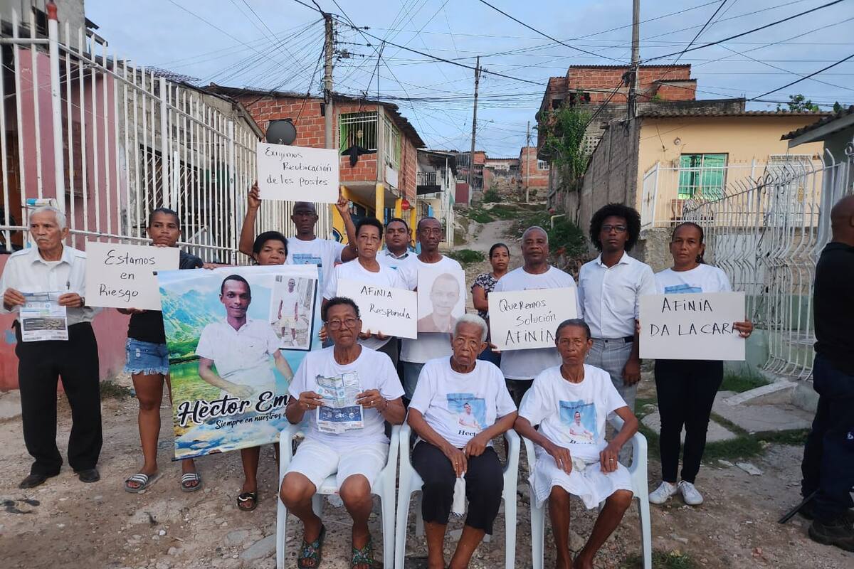 Video: protesta en Pablo Sexto por muerte de habitante que tocó cable de alta tensión