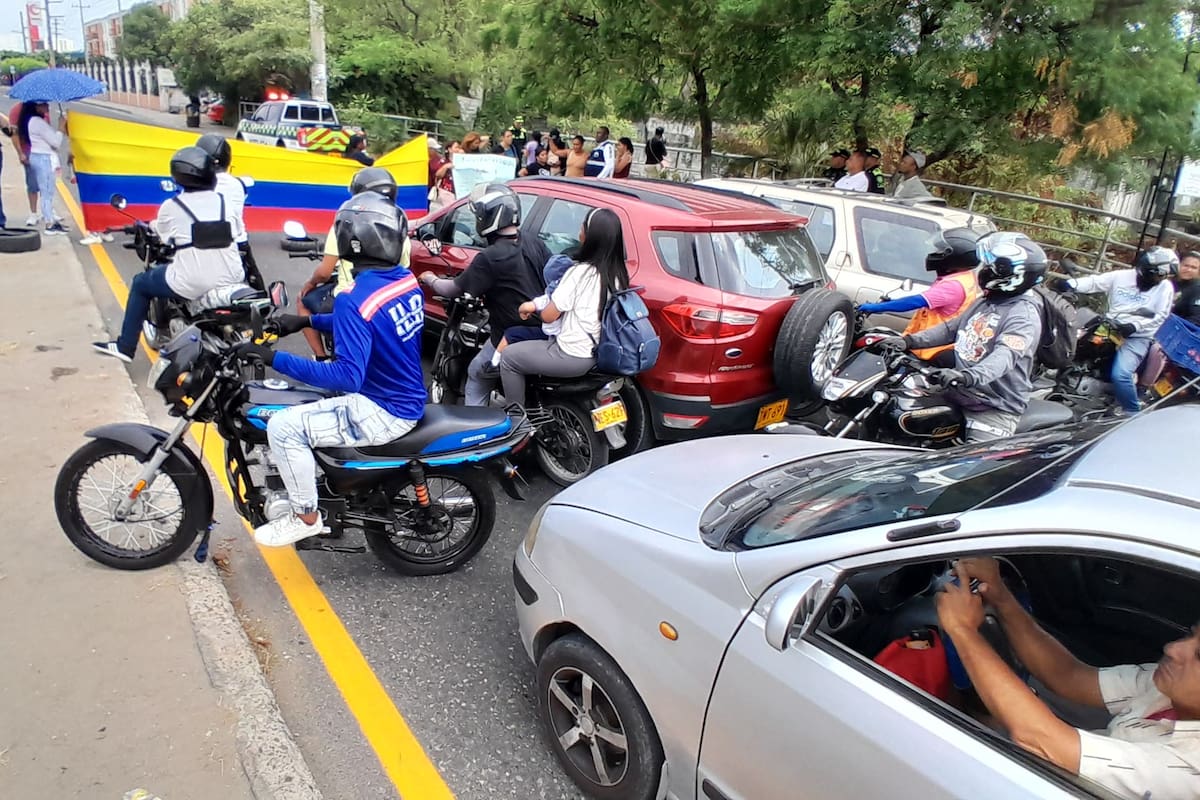 Protesta en San José de los Campanos por condiciones educativas