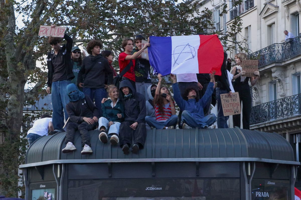 Miles de estudiantes vuelven a las calles en una nueva jornada de protestas en Francia