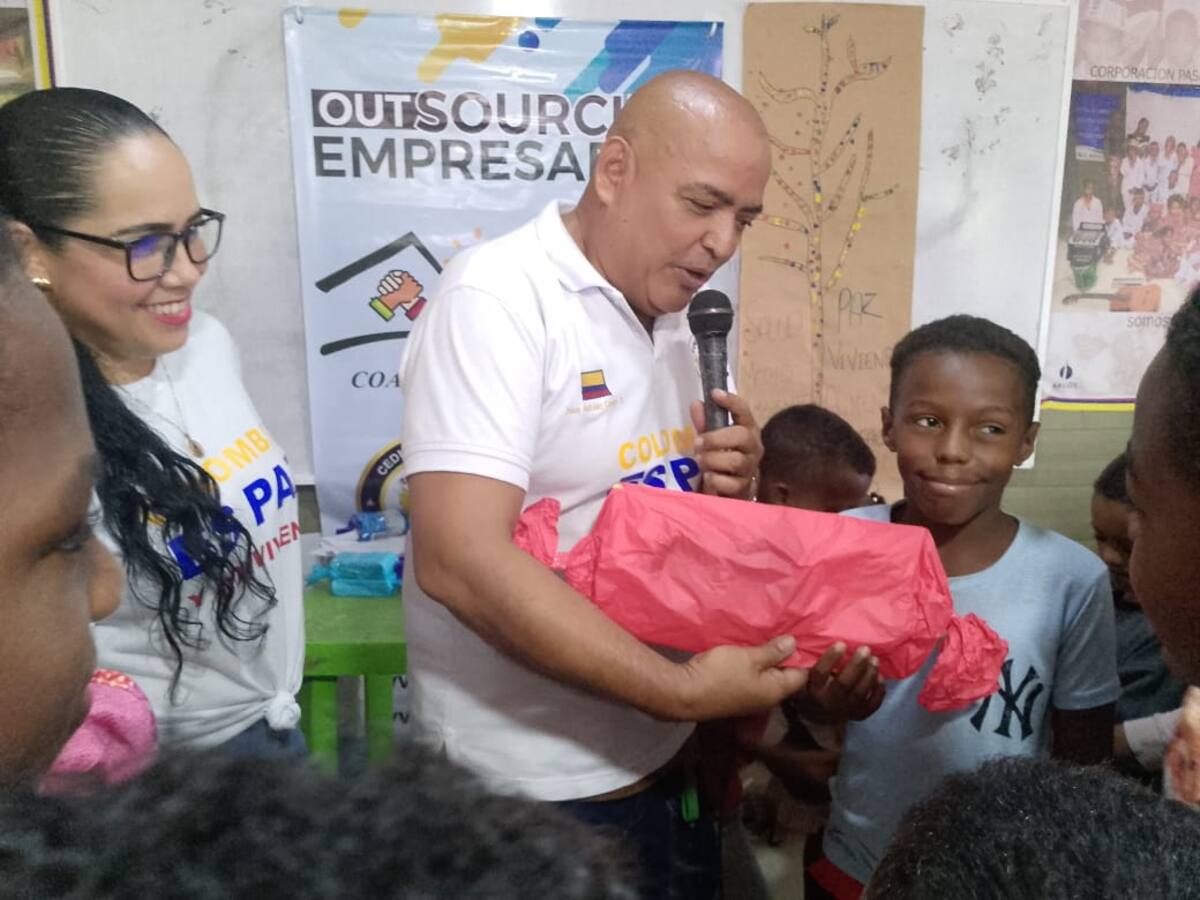 Proyecto social fortalece la paz en barrios de Cartagena y Bolívar. // Foto: cortesía