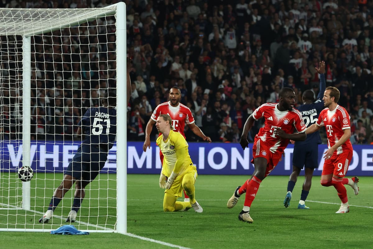 Bayern Múnich se va con desventaja al duelo de vuelta contra PSG en las semifinales de la Champions League. //Foto, EFE: MOHAMMED BADRA