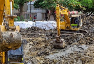 Distrito se reanudan obras en puente que conecta a Las Palmeras con Las Palmeritas