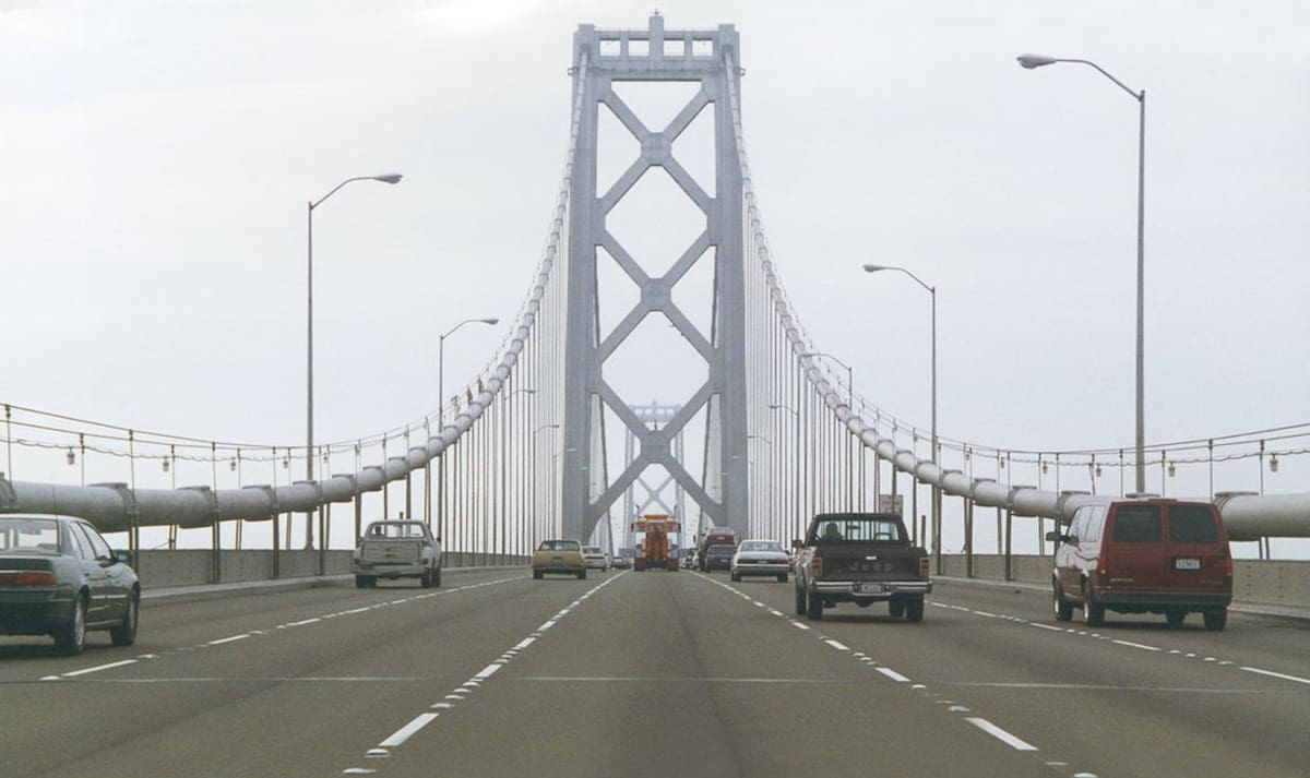 Puente de la Bahía de San Francisco. //Tomado de CC BY-SA 3.0