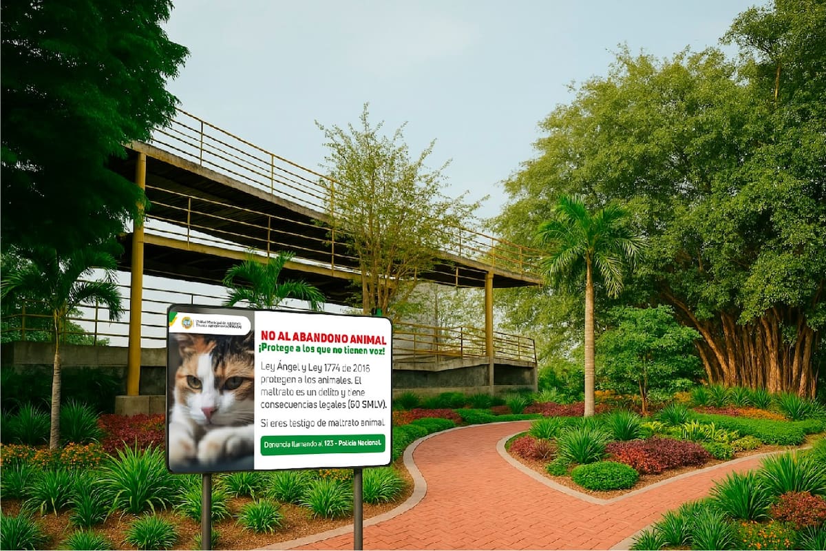 Así quedarían los bajos del puente Napoleón Perea tras traslado de gatos