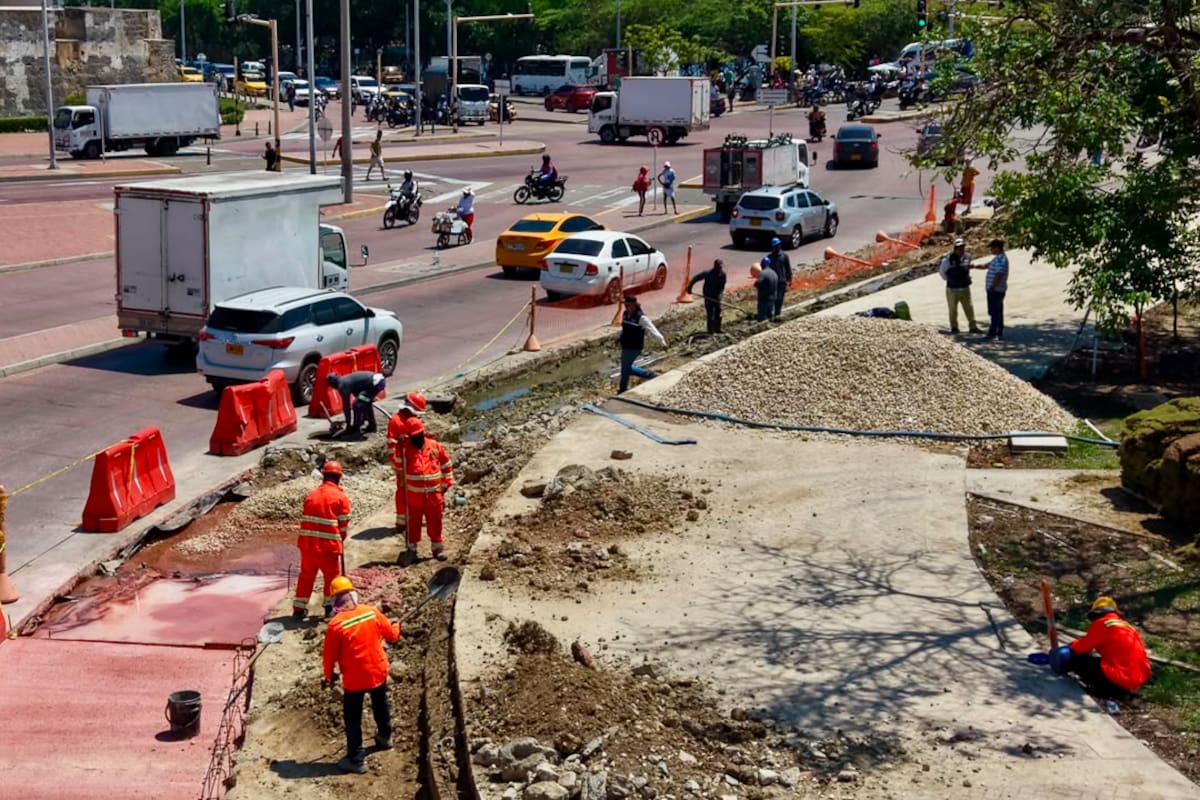 Nuevo carril en Puerto Duro promete reducir los trancones: así va la obra