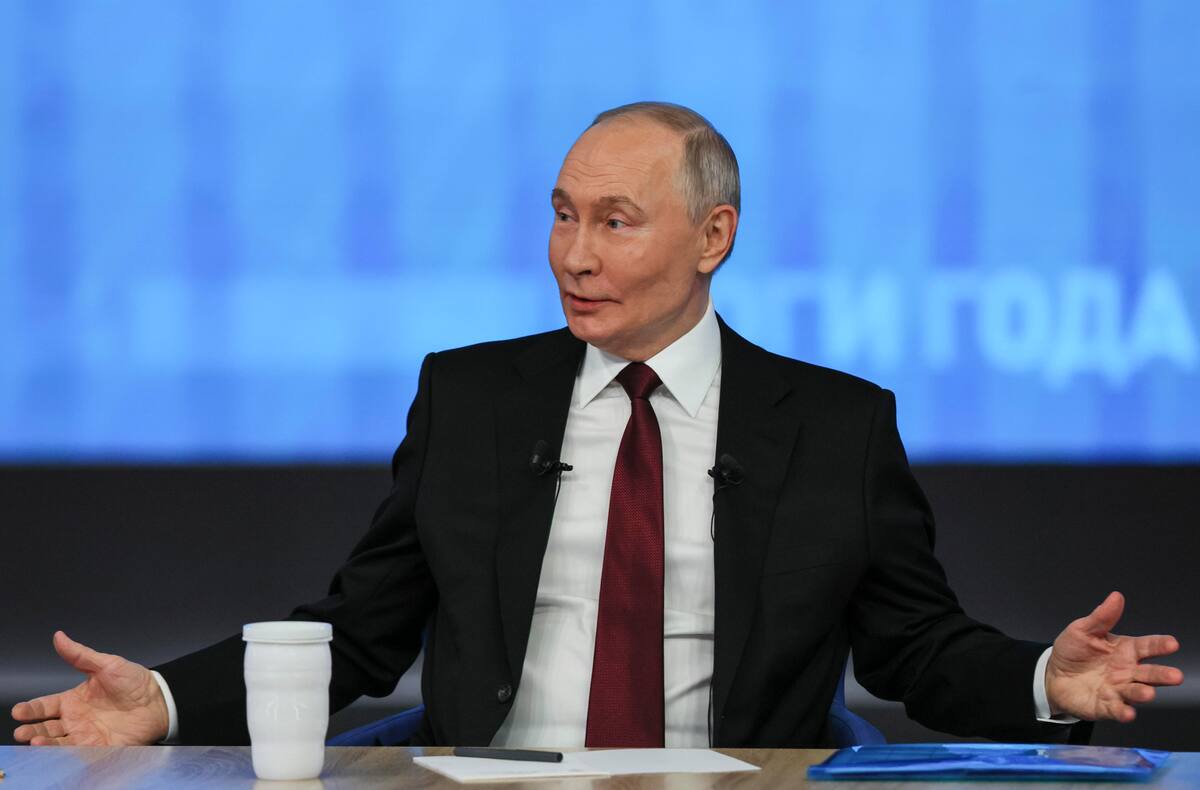 Vladímir Putin. // EFE/EPA/YURI KOCHETKOV